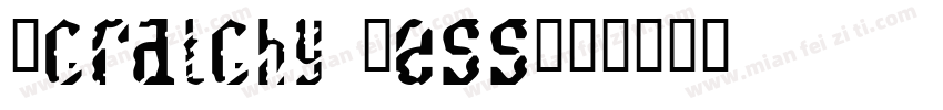 Scratchy Mess字体转换